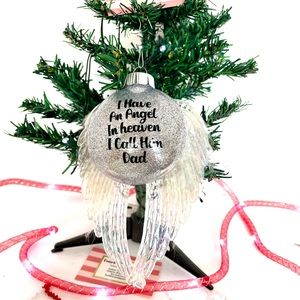 Beautiful Handmade Angel Wing Memorial Keepsake Ornaments Of Loved Ones/Pets
